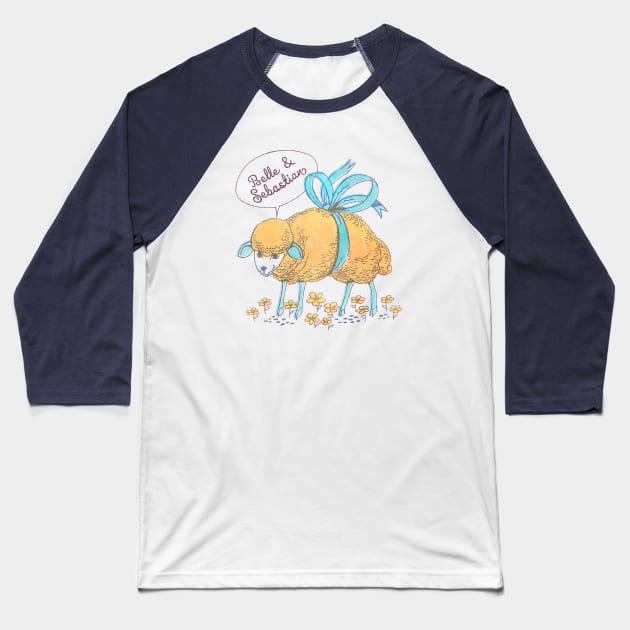 Belle & Sebastian •• Original Fan Tribute Design Baseball T-Shirt by unknown_pleasures